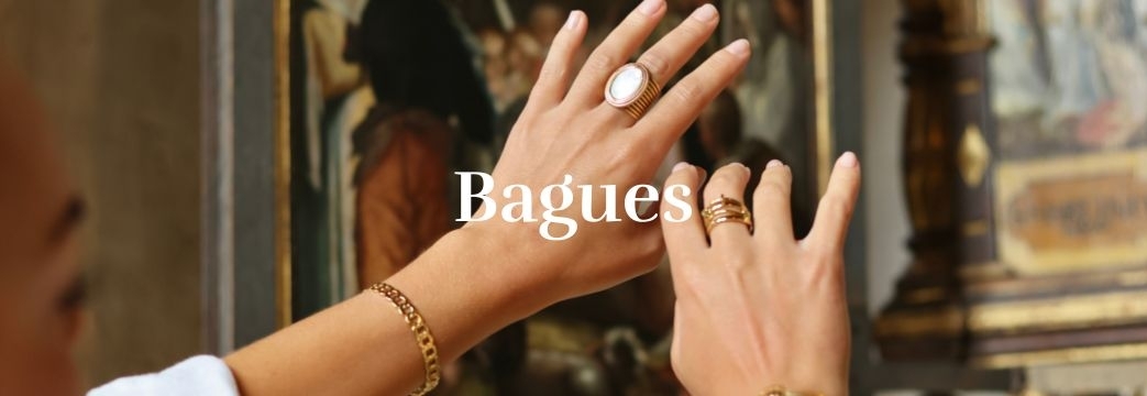 Bagues femme, plaqué or, argent, acier, audacieuse, féminine