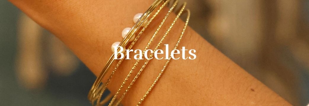 Bracelets Femme Plaqué or, Argent, Acier ou Or 18K